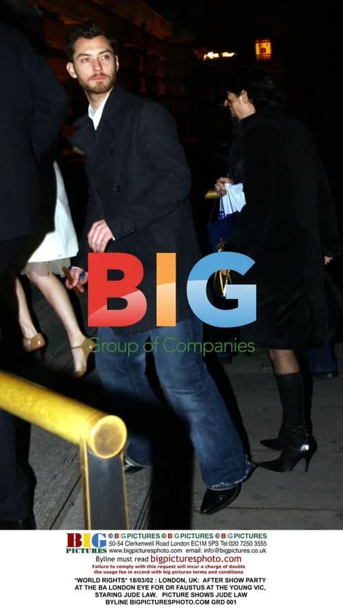 Jude Law at DR FAUSTUS After Party