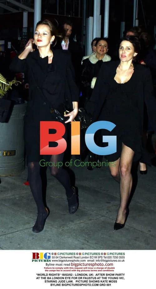 Kate Moss at Dr Faustus after-party
