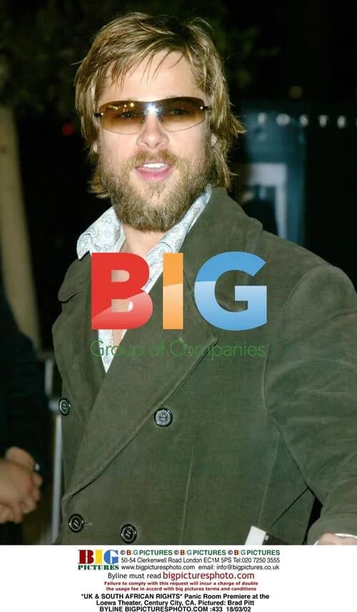 Brad Pitt at Panic Room Premiere