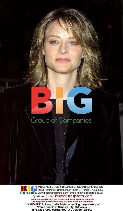 Jodie Foster at "Panic Room" Premiere