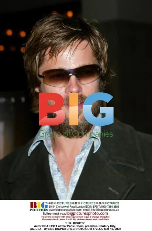 Brad Pitt at 'Panic Room' premiere