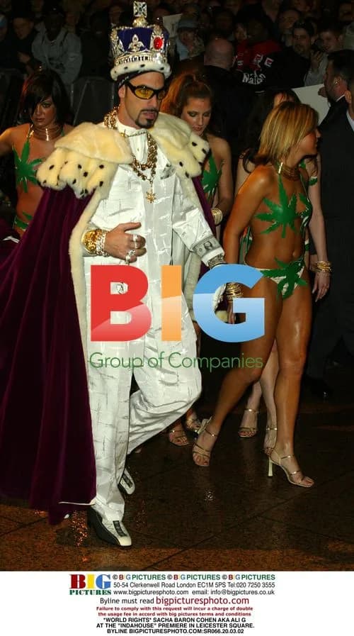 Sacha Baron Cohen at "Indahouse" Premiere