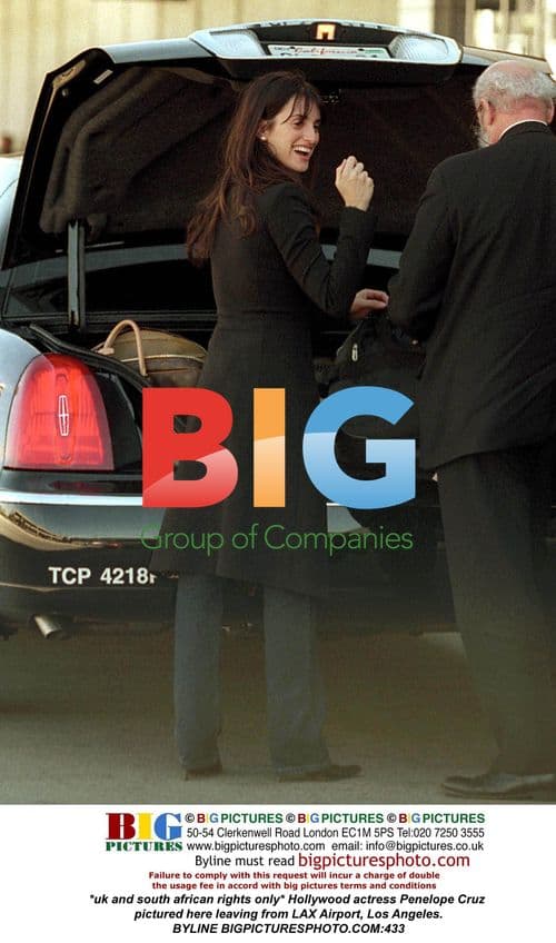 Penelope Cruz Leaving LAX