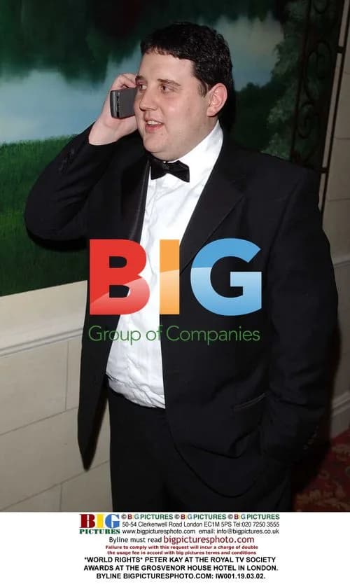 Peter Kay at the Royal TV Society Awards