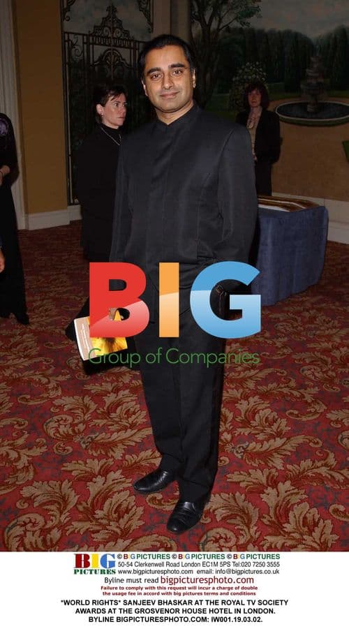 Sanjeev Bhaskar at Royal TV Society Awards