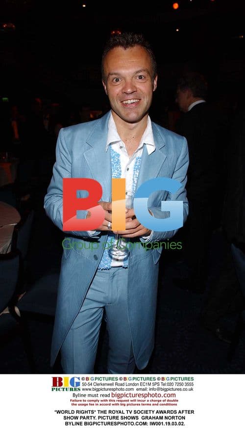 Graham Norton at Royal TV Society Awards