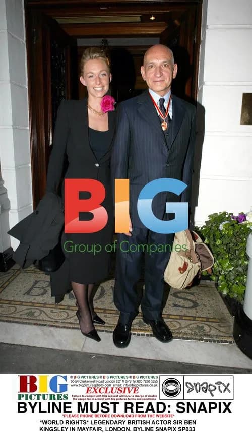 Sir Ben Kingsley in Mayfair, London