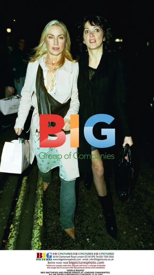 Meg Matthews and Friend at London's Chinawhites