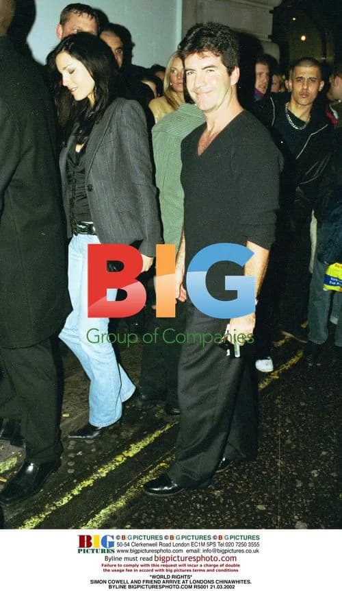 Simon Cowell and Friend Arrive at Chinawhites, London