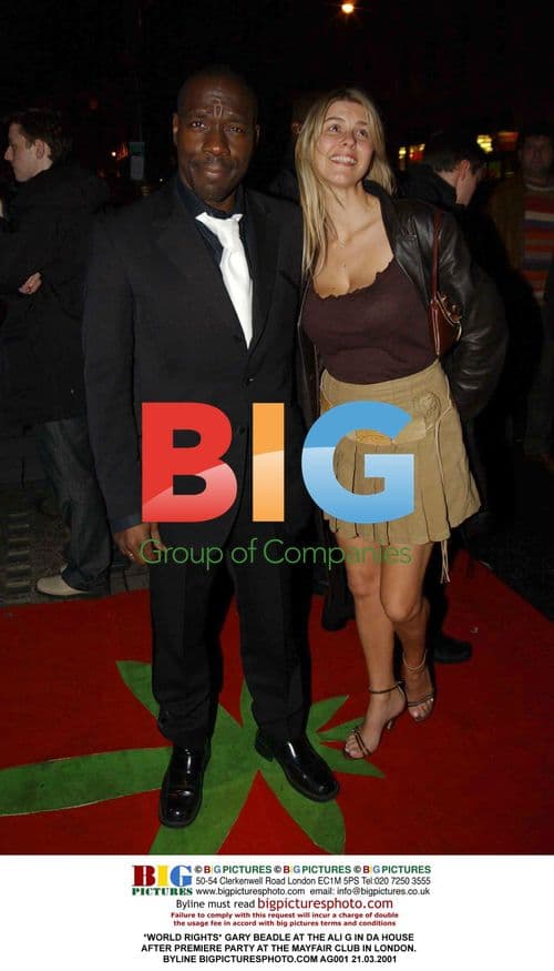 Gary Beadle at Ali G In Da House Premiere Party