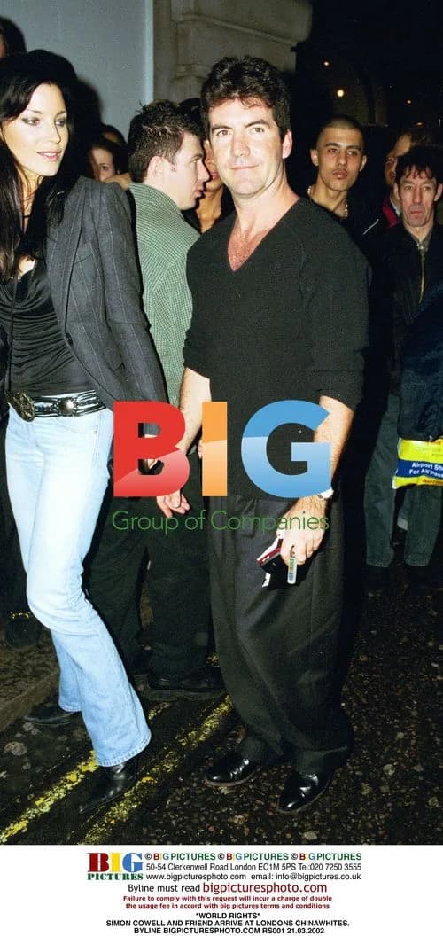 Simon Cowell and Friend at Chinawhites