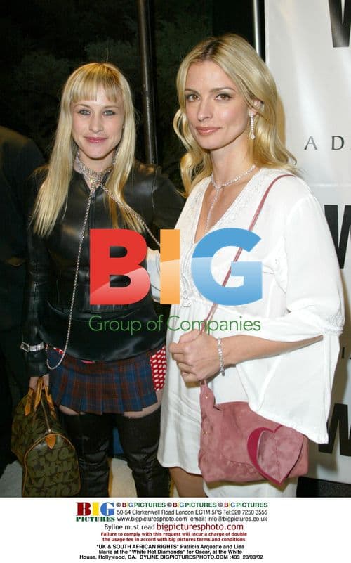 Patricia Arquette and Lisa Marie at "White Hot Diamonds"