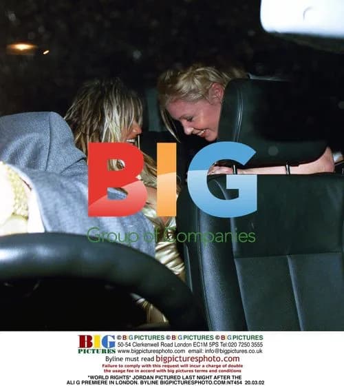 Jordan Leaving Ali G Premiere