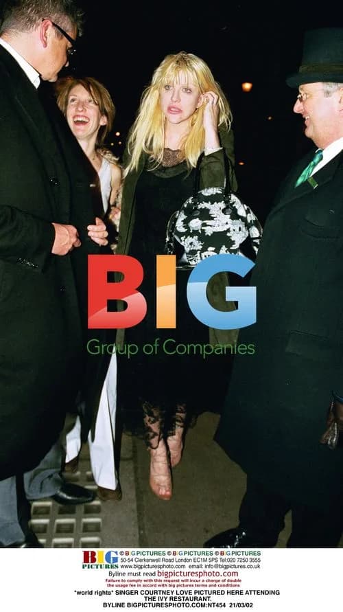 Courtney Love at The Ivy