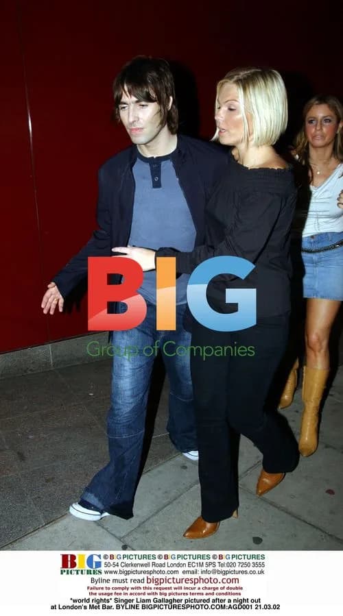 Liam Gallagher after London night out