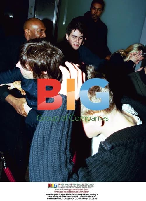 Liam Gallagher Scrap at London Met Bar