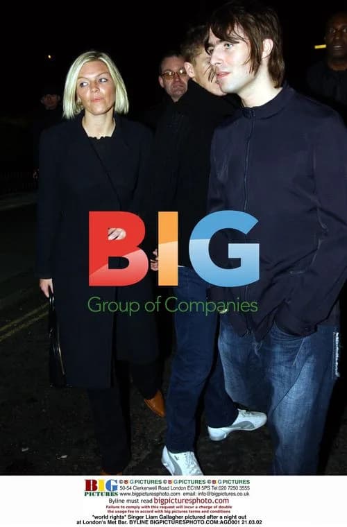 Singer Liam Gallagher Pictured After Night Out