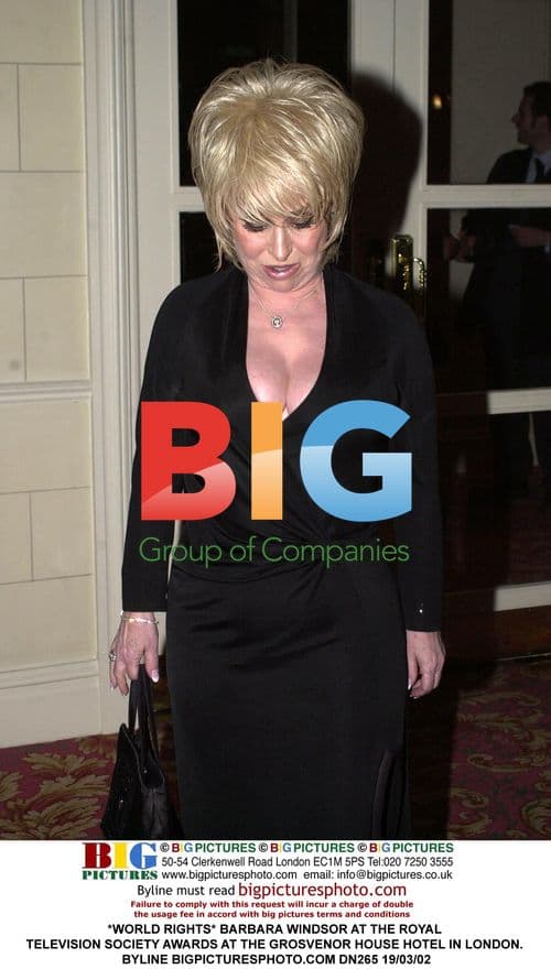 Barbara Windsor at Royal TV Society Awards