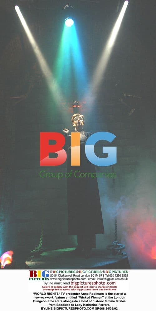 Anne Robinson featured in 'Wicked Women' waxwork