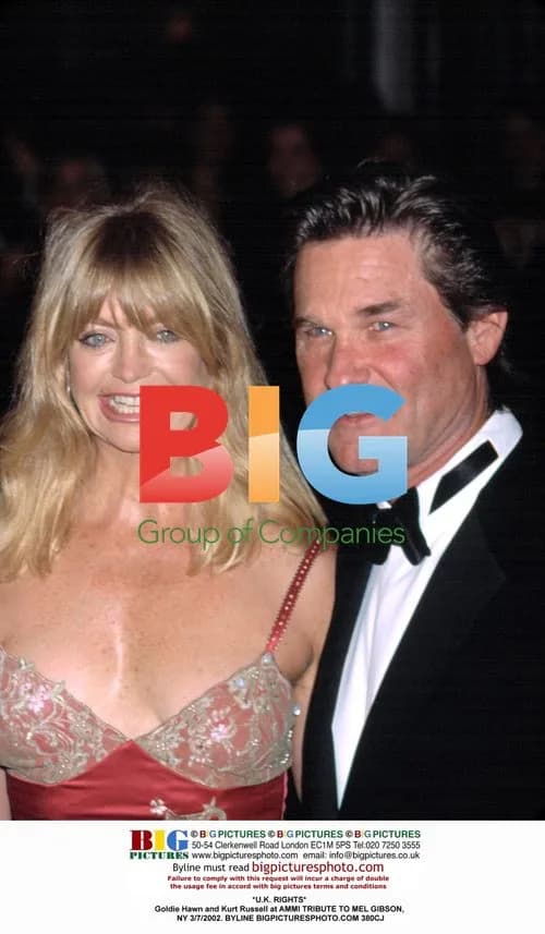 Goldie Hawn and Kurt Russell at AMMI Tribute