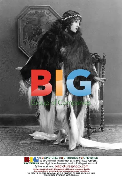 Gloria Swanson in Jazz Age Glamour, 1922