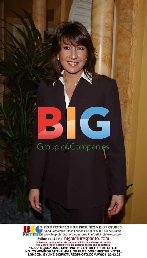 Jane McDonald at Nojos Awards in London