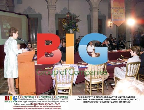 First Ladies at UN Development Summit in Monterey