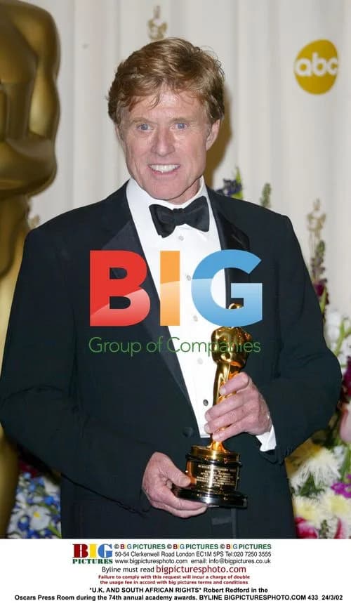 Robert Redford at Oscars Press Room