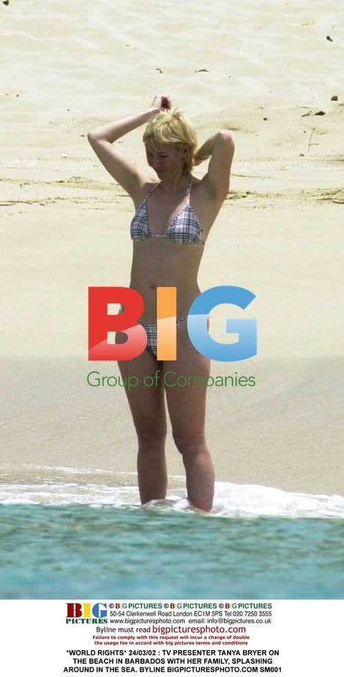 TV Presenter Tanya Bryer in Barbados