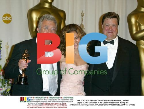 Newman, Lopez & Goodman at Oscars