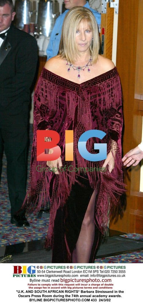 Barbara Streissand at 74th Oscars