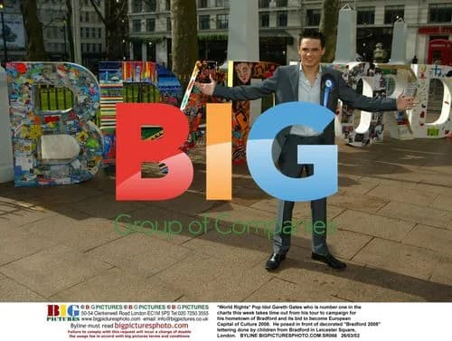Gareth Gates Campaigns for Bradford 2008