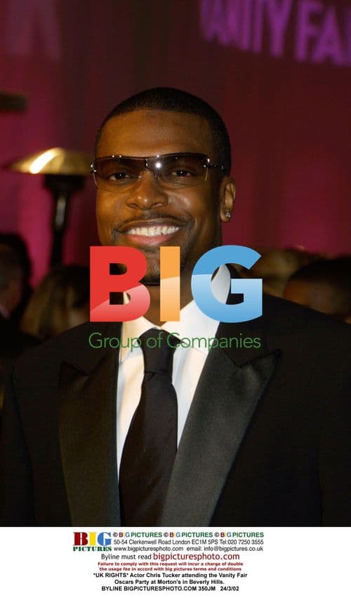 Chris Tucker at Vanity Fair Oscars Party