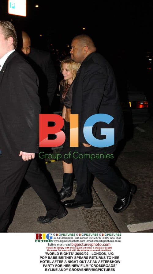 Britney Spears Leaves Hotel After Party