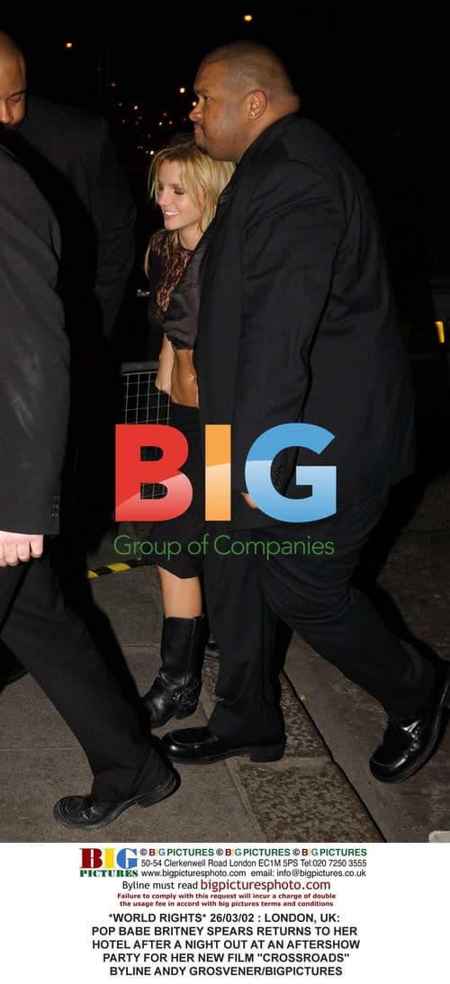 Britney Spears Leaving Hotel After Film Party