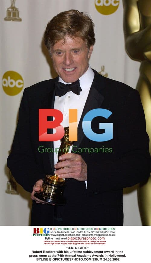 Robert Redford Accepts Lifetime Achievement Award