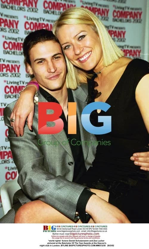 Actors Daniel Schutzmamm and Zoe Lucker at Batchelor Awards