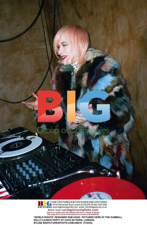 Pam Hogg at Gumball Rally Party