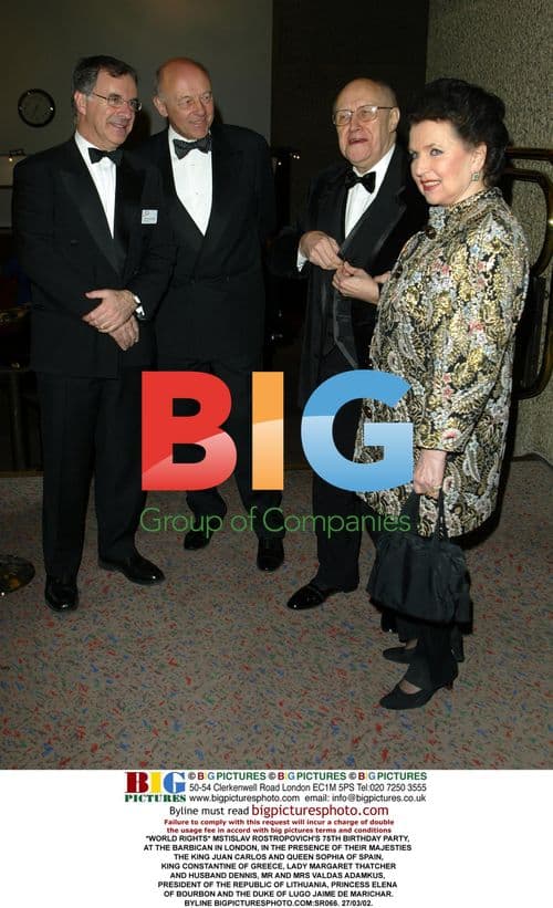 Mstislav Rostropovich's 75th Birthday Party