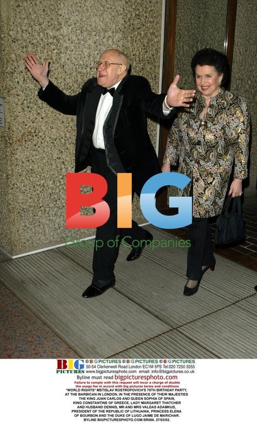 Mstislav Rostropovich's 75th Birthday Party