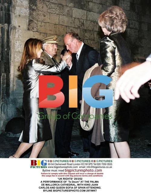King and Queen of Spain at Cathedral Concert