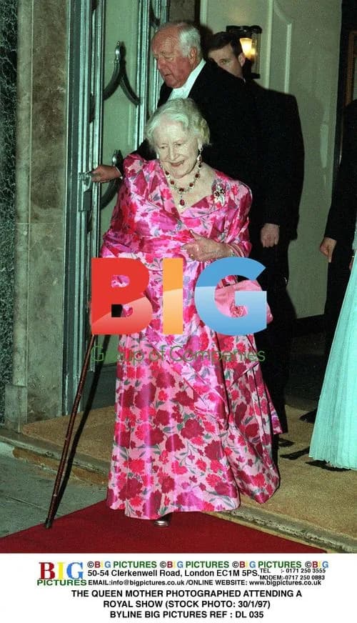 Queen Mother Attending Royal Show