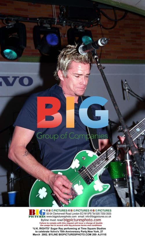 Sugar Ray at Volvo 75th Anniversary Party