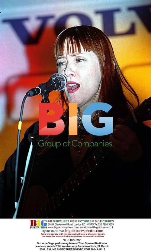 Suzanne Vega Performs at Volvo 75th Anniversary