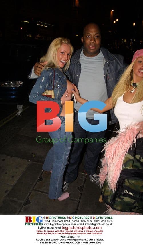 Louise and Sarah Jane on Regent Street