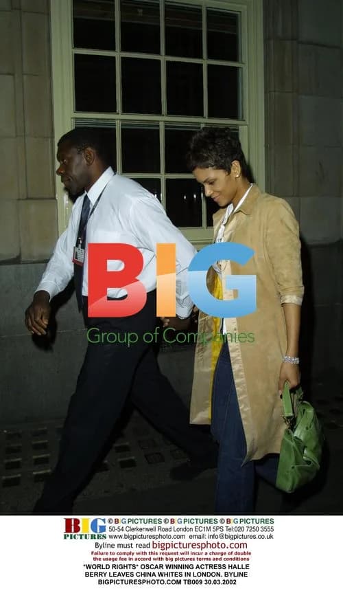 Halle Berry Leaves London's China Whites