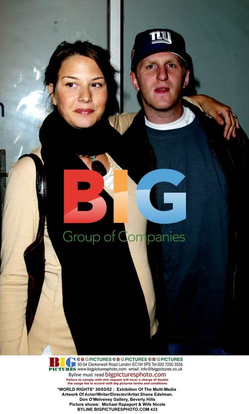 Michael Rapaport & Wife Nicole at Exhibition