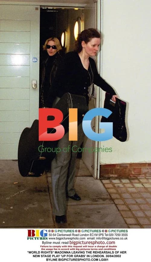 MADONNA LEAVING REHEARSALS FOR 'UP FOR GRABS'