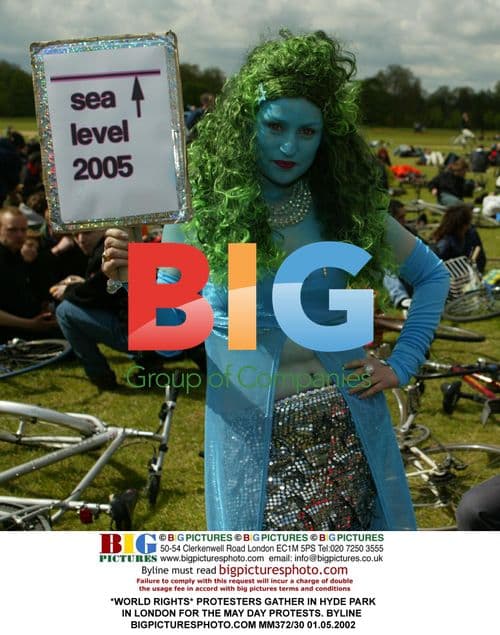 May Day Protests in Hyde Park, London