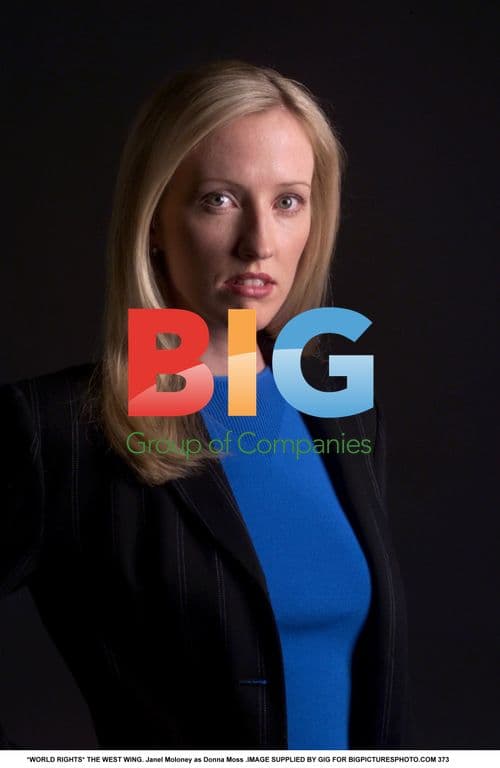 Janel Moloney as Donna Moss in The West Wing